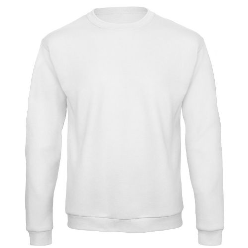 B & C Collection B&C Id.202 50/50 Sweatshirt White